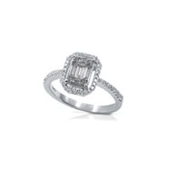 Anello Gianni Carità Donna in Oro bianco Diamante 0.58 Ct FA2248/OB - FA2248/OB
